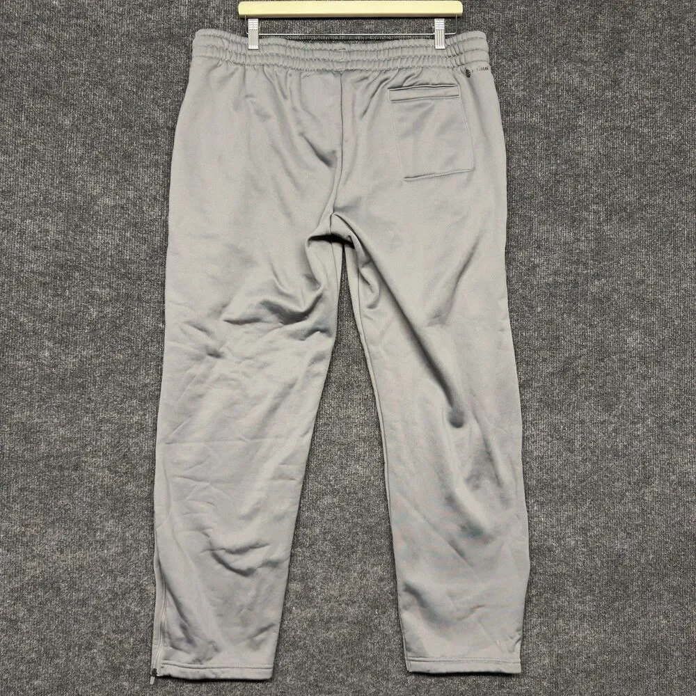 Adidas 3SSB 3-Stripes Select Basketball Player Issue Sweatpants Gray Men's XL